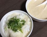 郷土の味＊味噌汁でとろろ汁作り方4写真