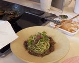 ほたるいかとなばなのジェのジェノベーゼ作り方13写真