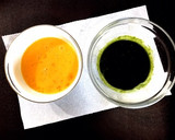 ほんのりだし香る春菊のだし巻き卵作り方4写真