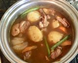 新玉ねぎと新じゃがいもと鶏肉のカレー煮作り方11写真