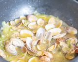 絶品！春キャベツとあさりのペペロンチーノ作り方7写真