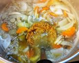 挽き肉で豚汁♪作り方7写真