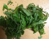 青菜シソごはん作り方1写真
