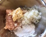 ふわふわ♪とりマヨつくね作り方1写真