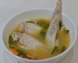 手羽先のあっさり生姜風味スープ(20分)作り方4写真