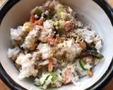 納豆とおからの酢の物のご飯作り方3写真