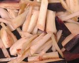 うどの皮となすの味噌炒め作り方3写真