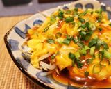 節約♡もやしとたまごの中華あんかけ作り方7写真
