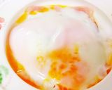 レンジで簡単! 卵ベーコン作り方4写真