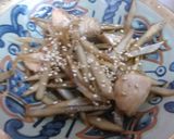 鶏肉とごぼうの炒め煮作り方5写真
