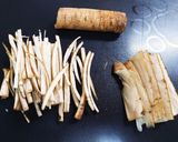味付け1つ！牛肉とごぼうの炒めもの作り方3写真
