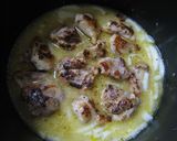 ヤッサ風鶏もも肉のレモンマスタード煮作り方4写真