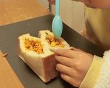 焼鳥の卵炒めでポケットサンド作り方3写真