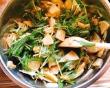 タケノコと水菜のオイルサラダ(美味♡)作り方1写真