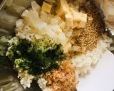 お手軽！チーズとたくあんおにぎり作り方3写真