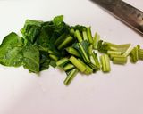 とろーり卵の新たま江戸菜サラダ作り方2写真