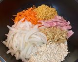 押麦とムング豆入り切り干し大根のスープ作り方2写真