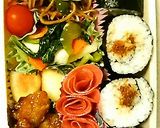しっかり隙間埋め!お弁当クルクルハム作り方5写真