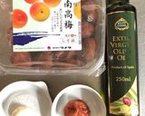 生ホタテの梅肉カルパッチョ作り方1写真