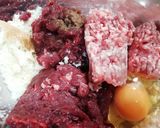 鹿の合い挽きハンバーグ（富士山麓ジビエ）作り方2写真