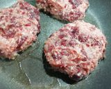 鹿の合い挽きハンバーグ（富士山麓ジビエ）作り方3写真