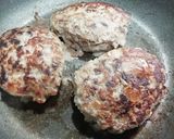 鹿の合い挽きハンバーグ（富士山麓ジビエ）作り方4写真
