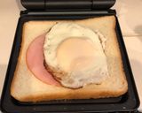 ホットサンドメーカーで美味しいハムチーズ作り方4写真