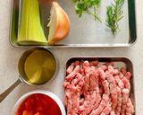 野菜たっぷりミートソース作り方1写真