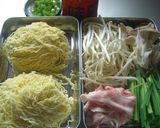ざるラーメン ~豚つゆつけめん~作り方1写真