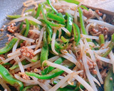 ご飯がすすむ！もやしとピーマンの甘辛炒め作り方7写真