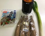大和芋のちりめん磯辺焼き作り方1写真