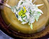 筍、菜の花、新玉ネギのかき揚げ作り方3写真