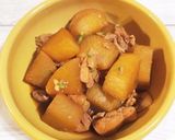 コトコト味しみ鶏大根作り方6写真