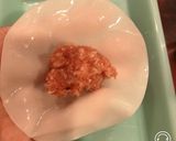 手作りワンタンと春雨の、中華スープ作り方3写真