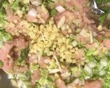 超楽ちん白菜と胸肉の蒸し焼きジャンボ餃子作り方5写真