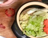 サバ缶で簡単ピリ辛鍋作り方2写真