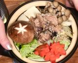 サバ缶で簡単ピリ辛鍋作り方3写真