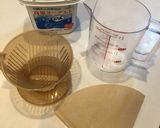 <簡単>水切りヨーグルト作り方1写真