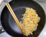 糖質オフレシピⅡ「新玉ねぎのオムレツ」作り方2写真