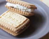 レアチーズケーキdeクッキーサンド♡作り方16写真