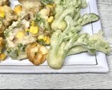 山菜☆コゴミとタラの芽の天麩羅☆作り方18写真