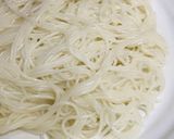 備蓄食材活用●備蓄食材のカレー素麺作り方2写真