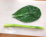 江戸菜のおにぎり（めはり寿司風）作り方2写真