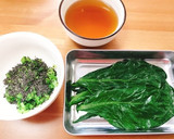 江戸菜のおにぎり（めはり寿司風）作り方3写真