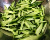ささみの胡麻味噌和え作り方5写真
