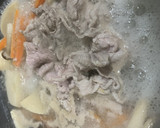 作り置き筍と豚肉の白だし汁だく煮作り方3写真