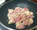 超簡単！鶏もも肉とキャベツのマヨ炒め丼作り方4写真