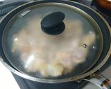 超簡単！鶏もも肉とキャベツのマヨ炒め丼作り方5写真