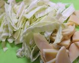 春♪筍とキャベツのみそ汁★低ＦＯＤＭＡＰ作り方1写真