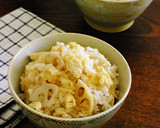 鶏ささみとれんこんの梅混ぜ炊き込みごはん作り方12写真